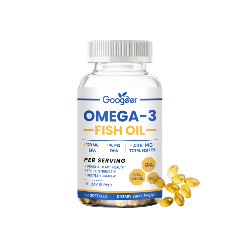 Omega 3 Fish Oil - 피쉬 오일 소프트젤, 관절의 편안함을 위한