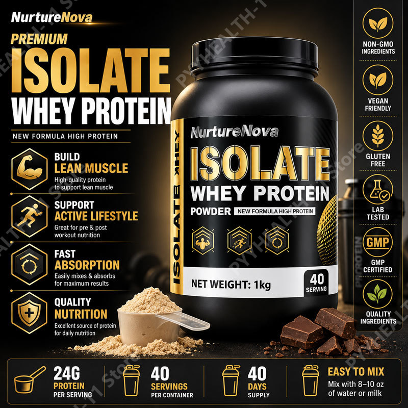 Fitness Nutrition Whey - 유청 단백질 분리분말 저지방 보충제, 근육