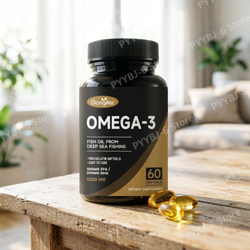 Omega 3 Fish Oil - 오메가-3 피쉬 오일 1000mg 소프트젤 300mg