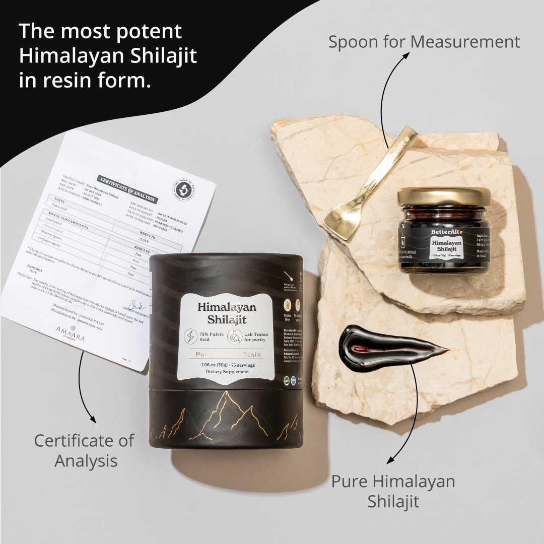 순수 히말라야 시라짓 레진 남녀 공용 고농축 85+ 미 - Shilajit Resin Pure 리뷰 및 가격