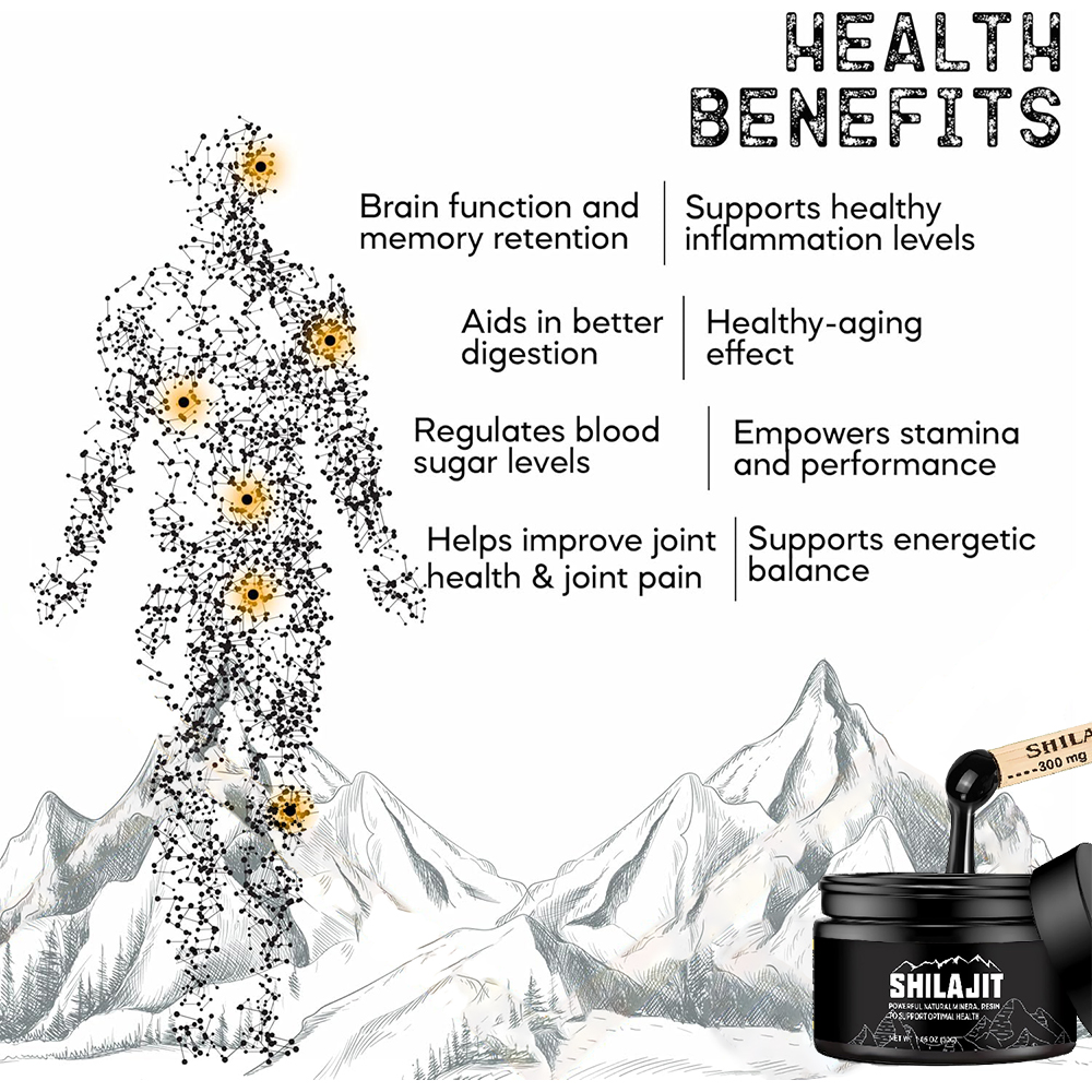 정품 히말라야 시라짓 레진 - 유기농 가장 강력한 프리 - Shilajit Resin Pure 리뷰 및 가격