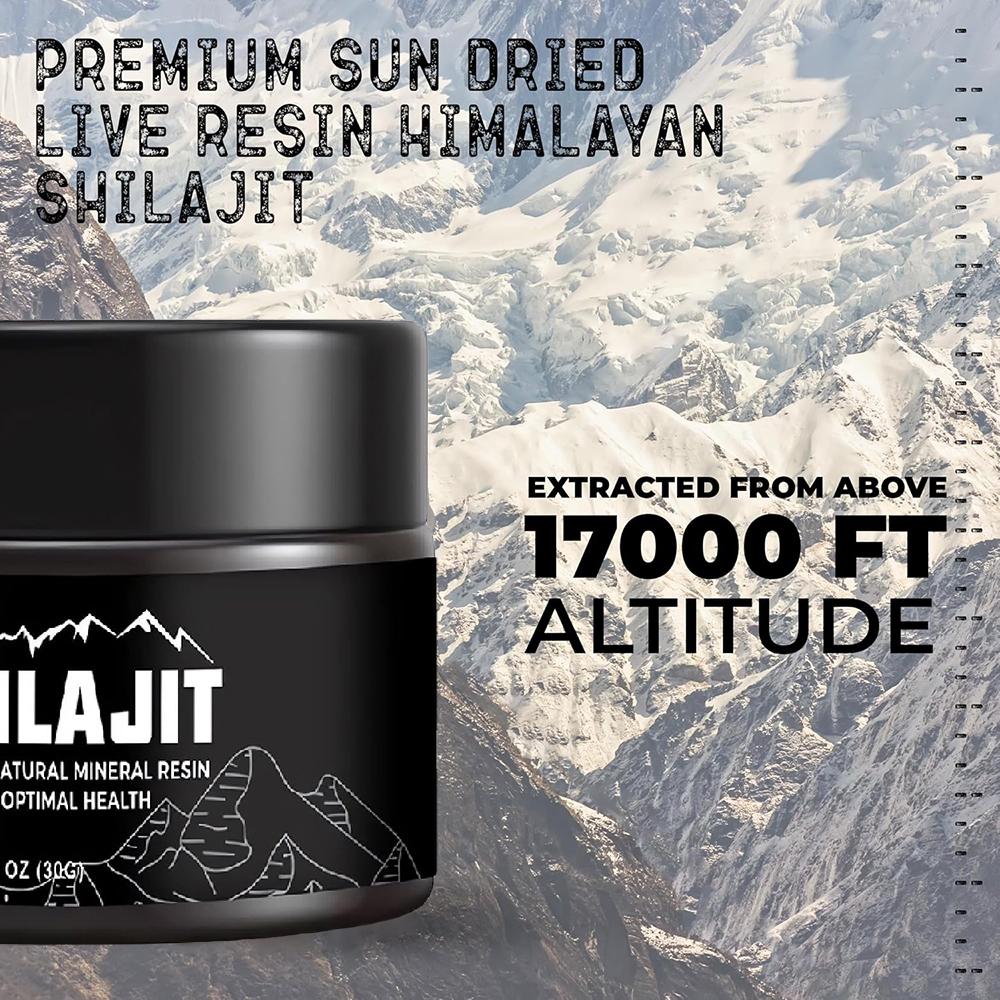 정품 히말라야 시라짓 레진 - 유기농 가장 강력한 프리 - Shilajit Resin Pure 리뷰 및 가격