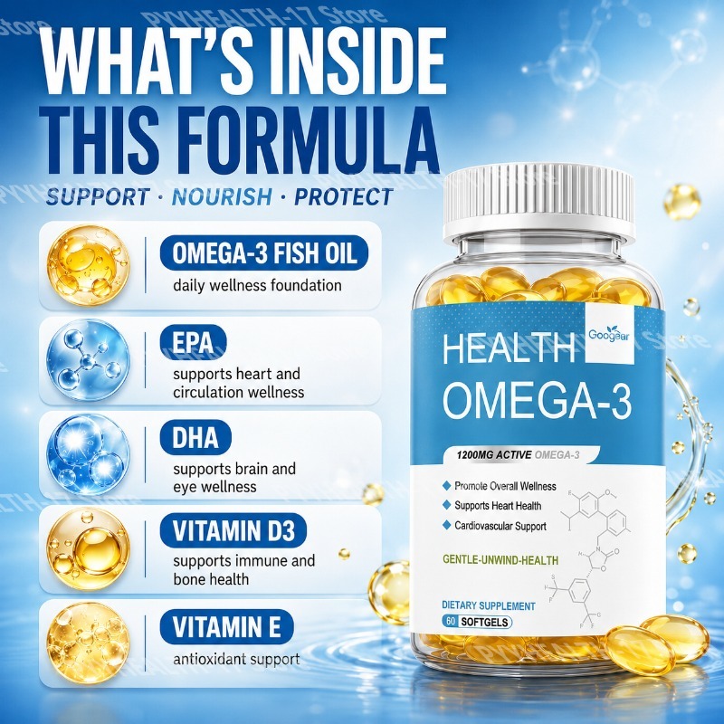 오메가-3 소프트젤 1200mg 활성 오메가-3 EPA - Omega 3 Fish Oil 리뷰 및 가격