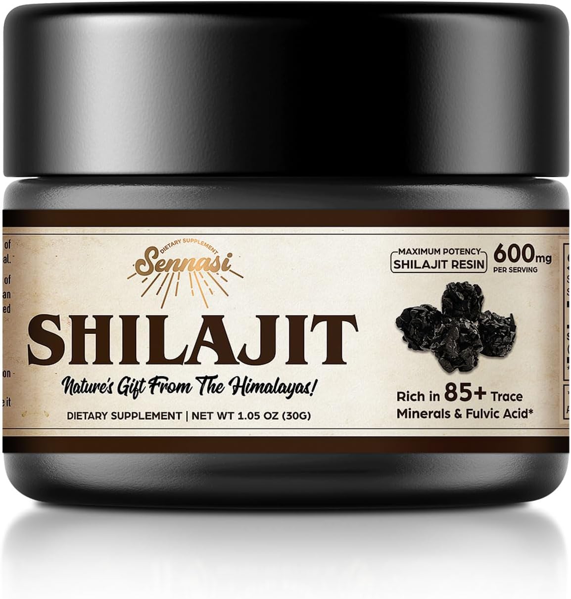 실라짓 순수 히말라야 유기농 실라짓 레진, 85가지 이 - Shilajit Resin Pure 리뷰 및 가격