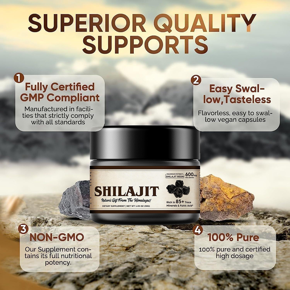 실라짓 순수 히말라야 유기농 실라짓 레진, 85가지 이 - Shilajit Resin Pure 리뷰 및 가격