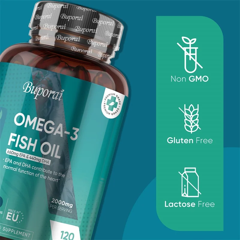 오메가 3 피쉬 오일 2000mg - EPA와 DHA  - Omega 3 Fish Oil 리뷰 및 가격