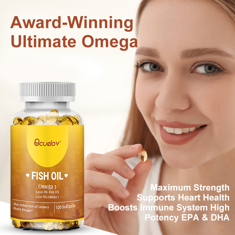 야생산 오메가-3 피쉬 오일 3000mg – 높은 EP - Omega 3 Fish Oil 리뷰 및 가격