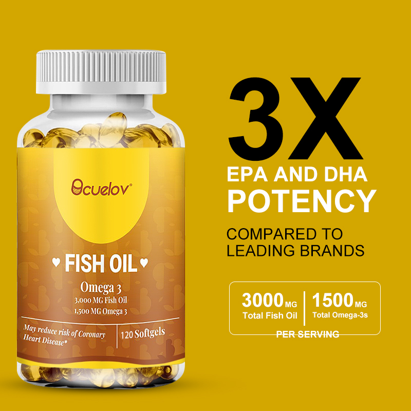 야생산 오메가-3 피쉬 오일 3000mg – 높은 EP - Omega 3 Fish Oil 리뷰 및 가격