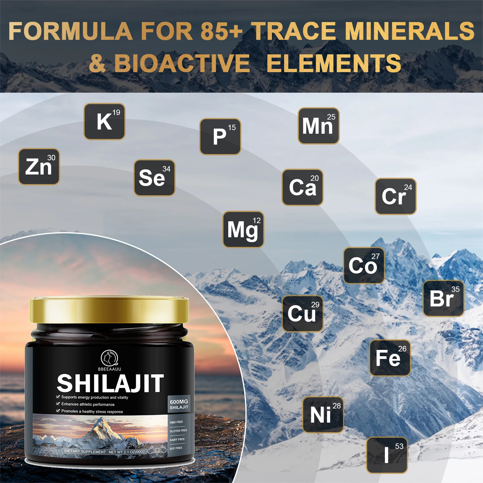 BBEEAAUU 100% 히말라야 순수 실라지트 송진  - Shilajit Resin Pure 리뷰 및 가격