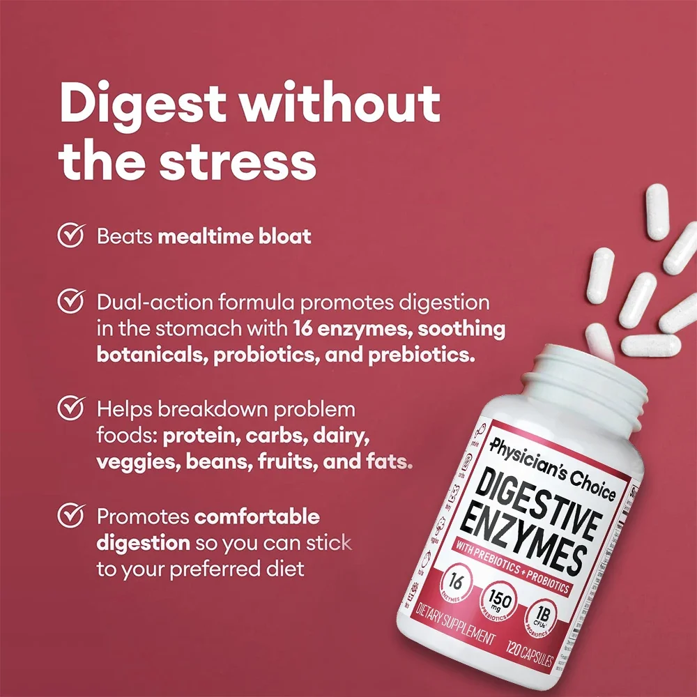 유기 소화 효소 보충제 - 성인 남성과 여성을 위한 영 - Digestive Enzyme Blend 리뷰 및 가격