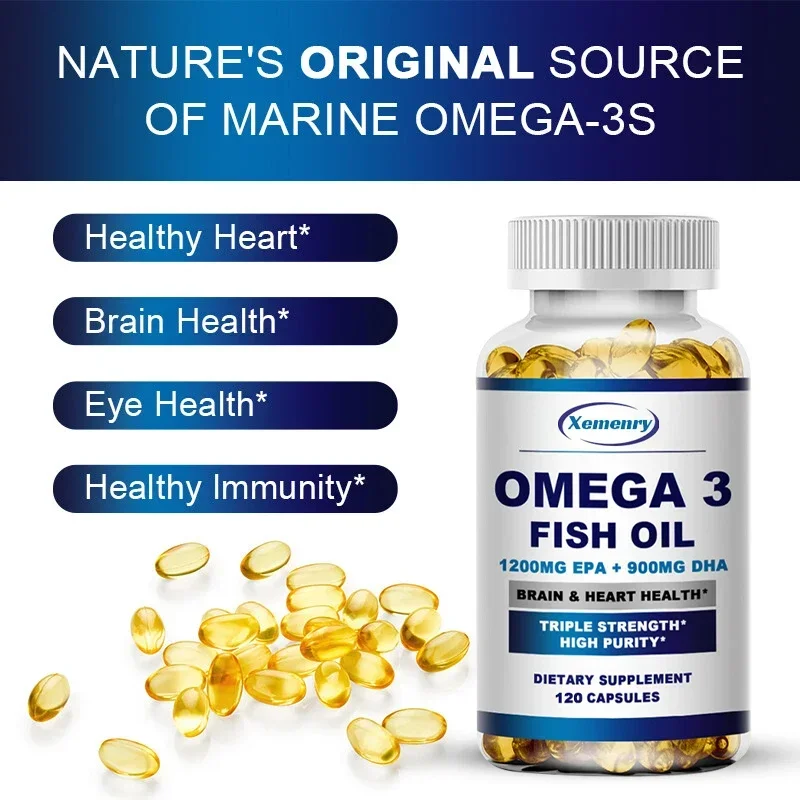 오메가 3 피쉬 오일 - 신경계, 피부 및 모발 건강을 - Omega 3 Fish Oil 리뷰 및 가격