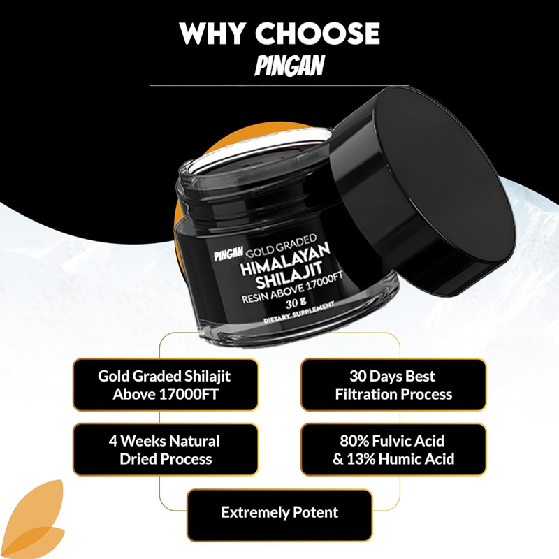 순수 히말라야 시라짓 레진, 자연 건조 및 금 등급,  - Shilajit Resin Pure 리뷰 및 가격