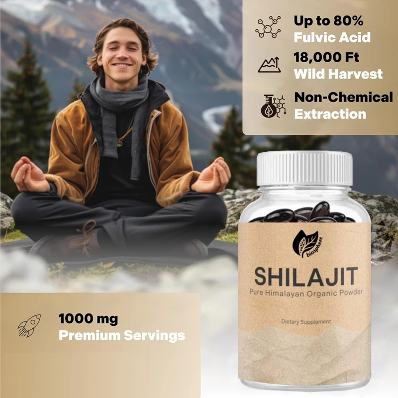 순수 히말라야 시라짓 레진 추출물 1000mg, 85가 - Shilajit Resin Pure 리뷰 및 가격