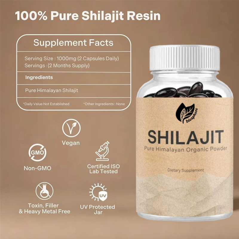 순수 히말라야 시라짓 레진 추출물 1000mg, 85가 - Shilajit Resin Pure 리뷰 및 가격