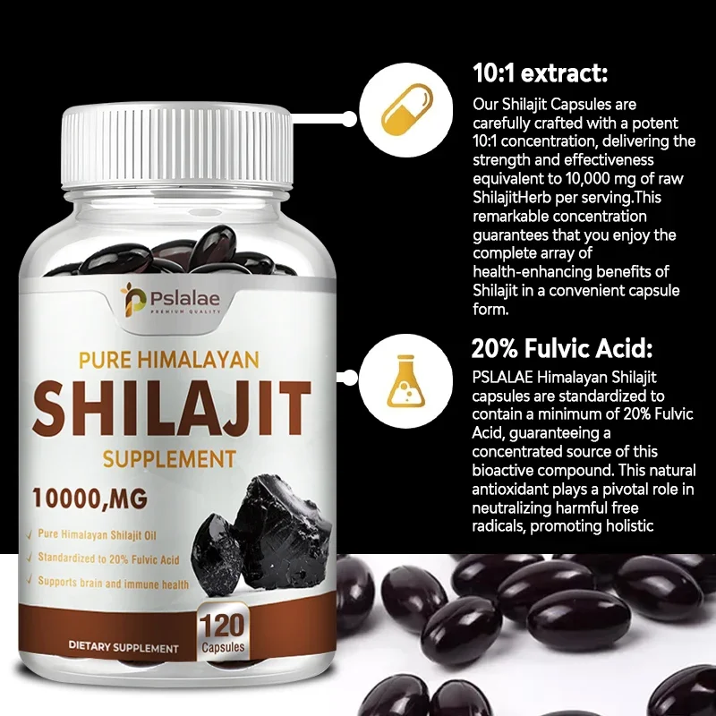 20% 풀빅산으로 제조된 순수 히말라야 실라지트 수지  - Shilajit Resin Pure 리뷰 및 가격