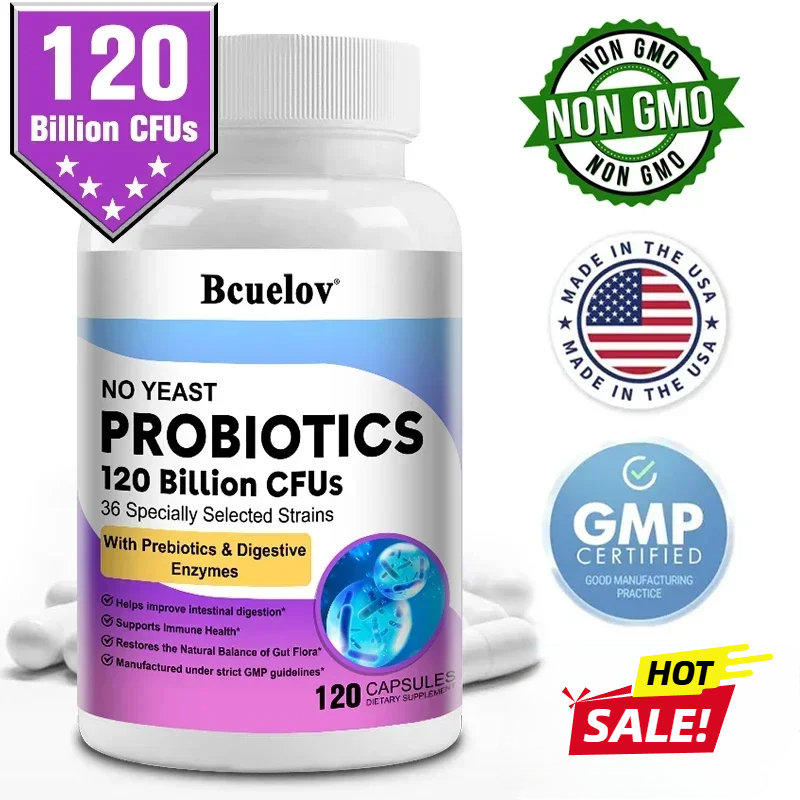 소화 건강 프로바이오틱스 1200억 CFU 프리바이오틱 - Digestive Enzyme Blend 리뷰 및 가격