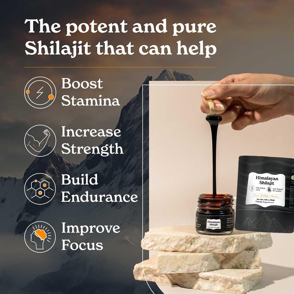 순수 히말라야 시라짓, 부드러운 레진, 유기농 & 고영 - Shilajit Resin Pure 리뷰 및 가격
