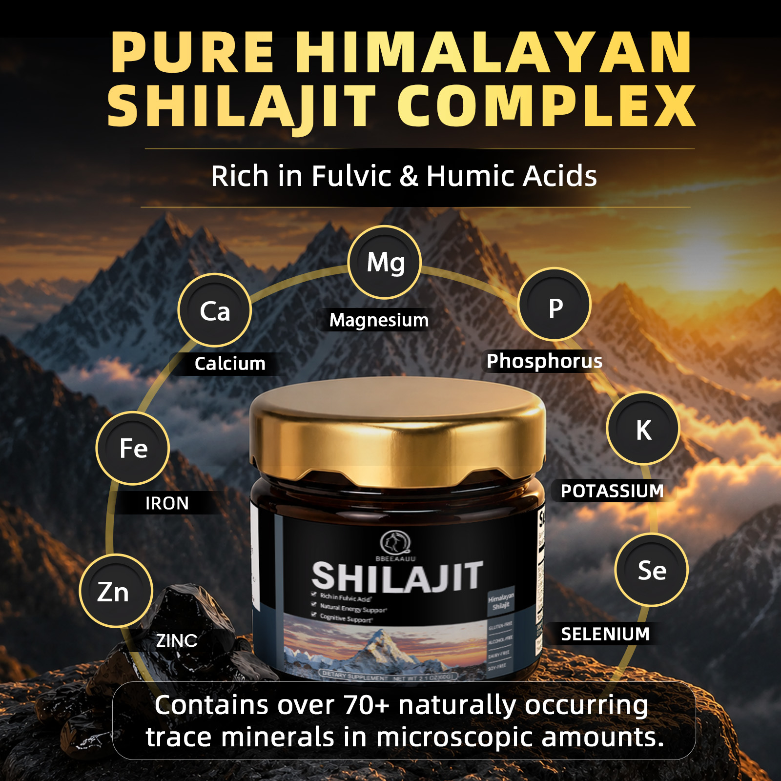 BBEEAAUU 100% 순수 실라짓 레진 실라짓 오리 - Shilajit Resin Pure 리뷰 및 가격