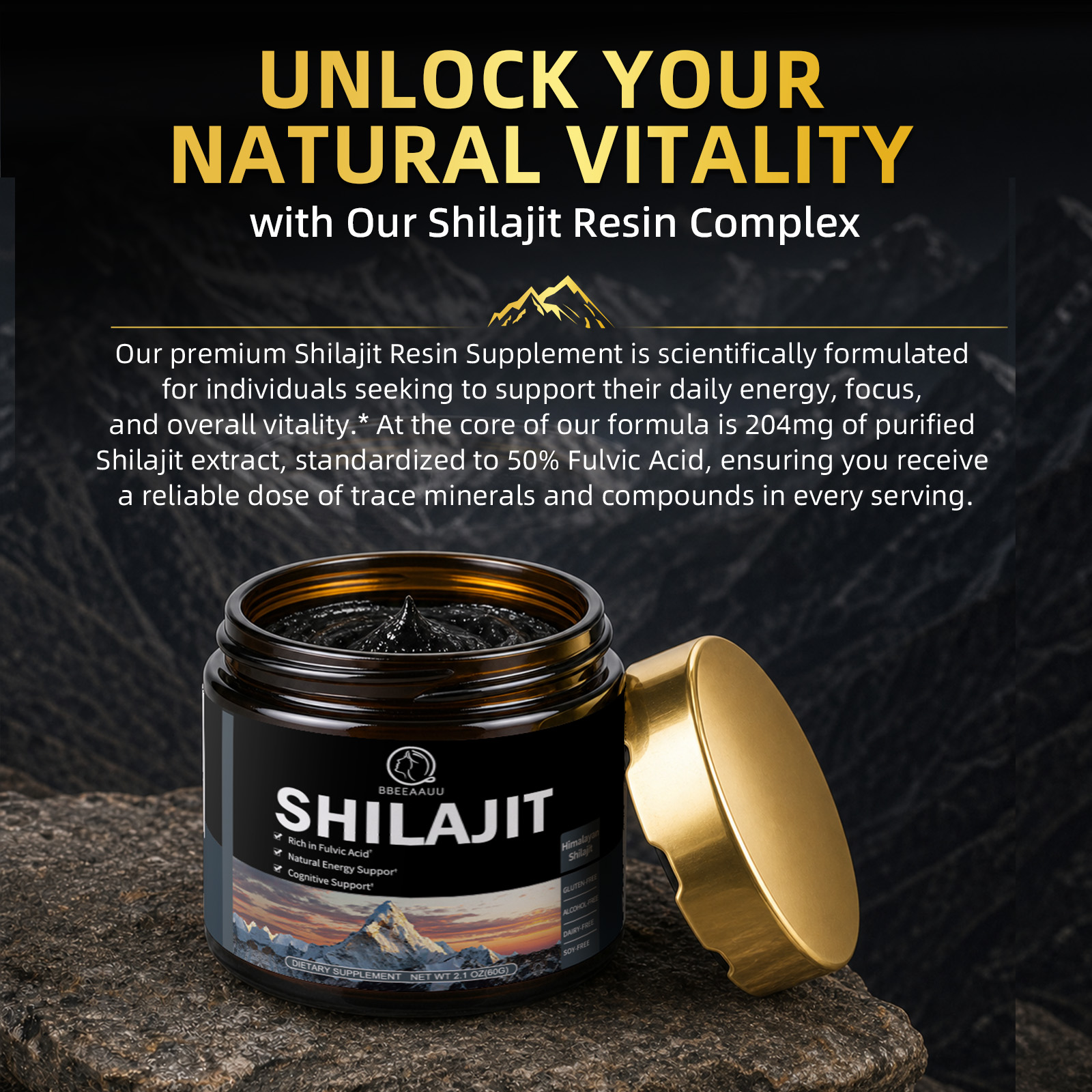 BBEEAAUU 100% 순수 실라짓 레진 실라짓 오리 - Shilajit Resin Pure 리뷰 및 가격