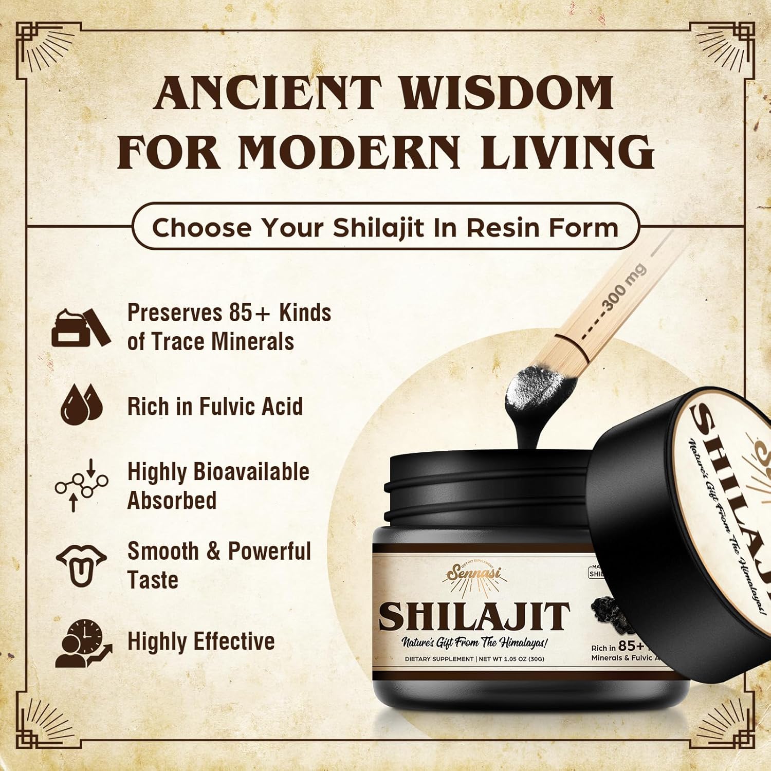 100% 순수 천연 히말라야 유기농 시알짓 레진, 최대 - Shilajit Resin Pure 리뷰 및 가격
