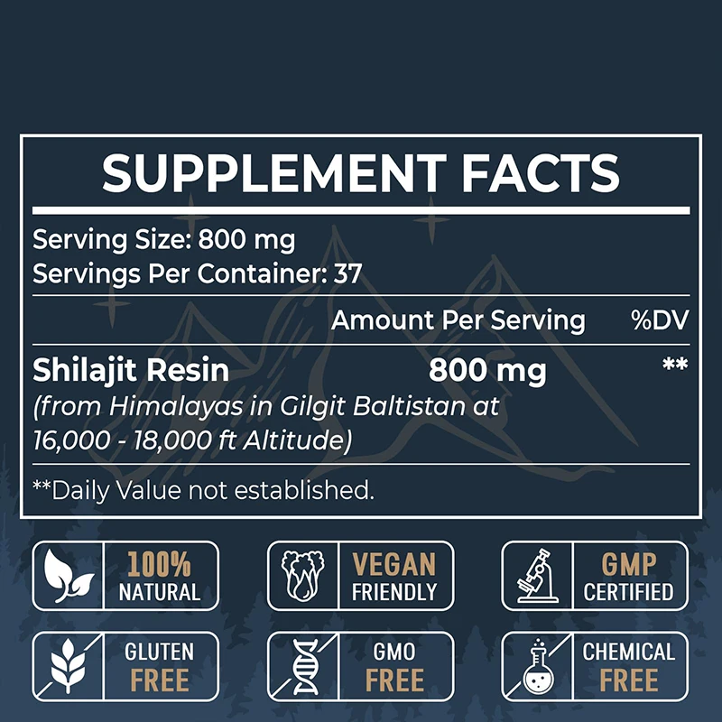 순수 히말라야 유기농 실라짓 레진 - 다양한 미량 미네 - Shilajit Resin Pure 리뷰 및 가격
