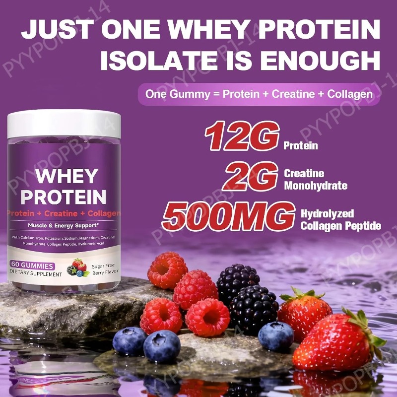 단백질 구미 (유청 크레아틴 콜라겐 함유) 12g 단백 - Fitness Nutrition Whey 리뷰 및 가격