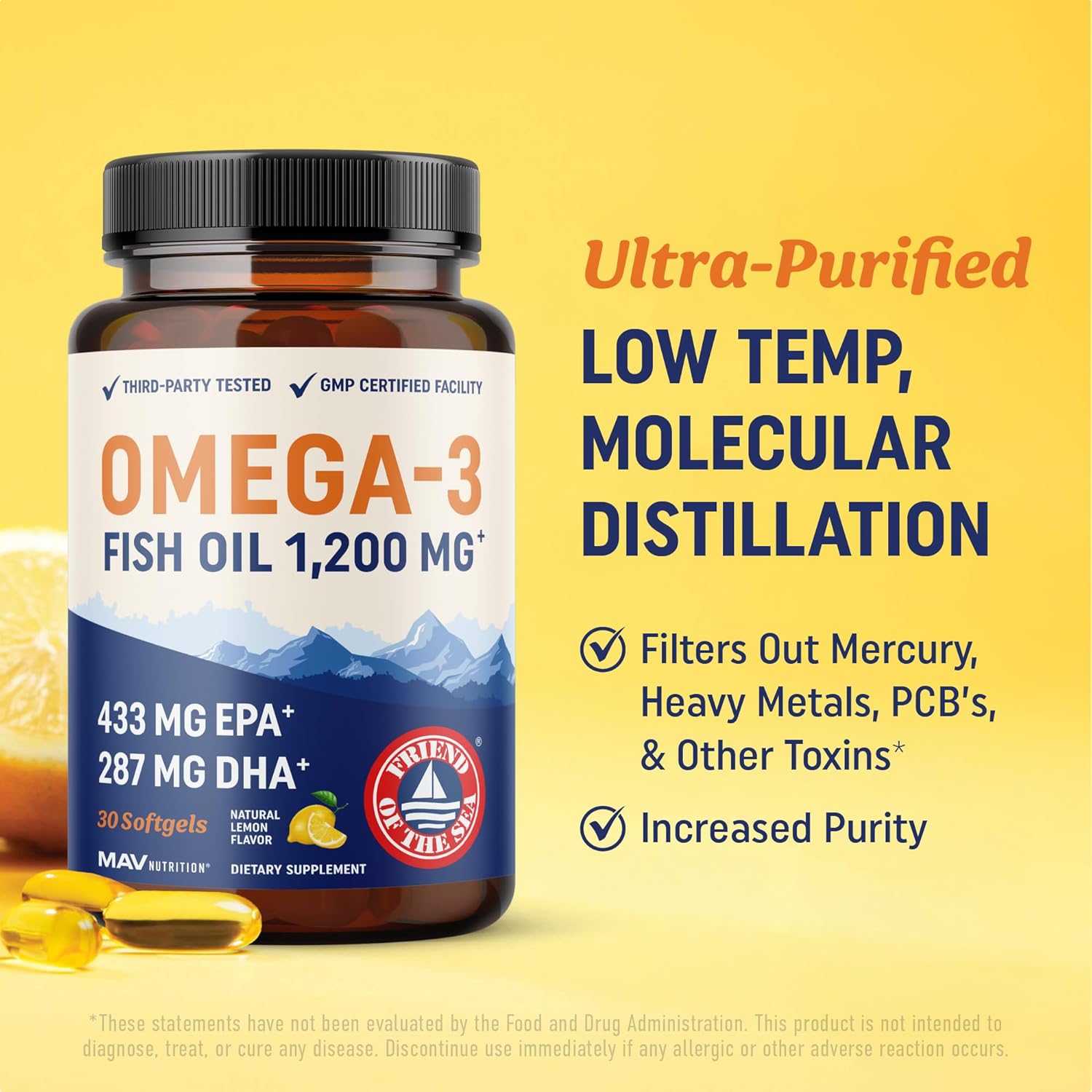 오메가 3 피쉬 오일 - 뇌와 신경계를 지원하고 심혈관 - Omega 3 Fish Oil 리뷰 및 가격