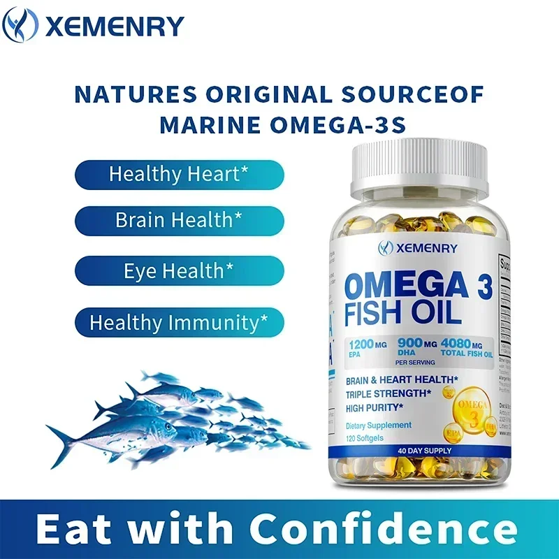 오메가-3 피쉬 오일 - 기억력, 집중력 및 인지 능력 - Omega 3 Fish Oil 리뷰 및 가격